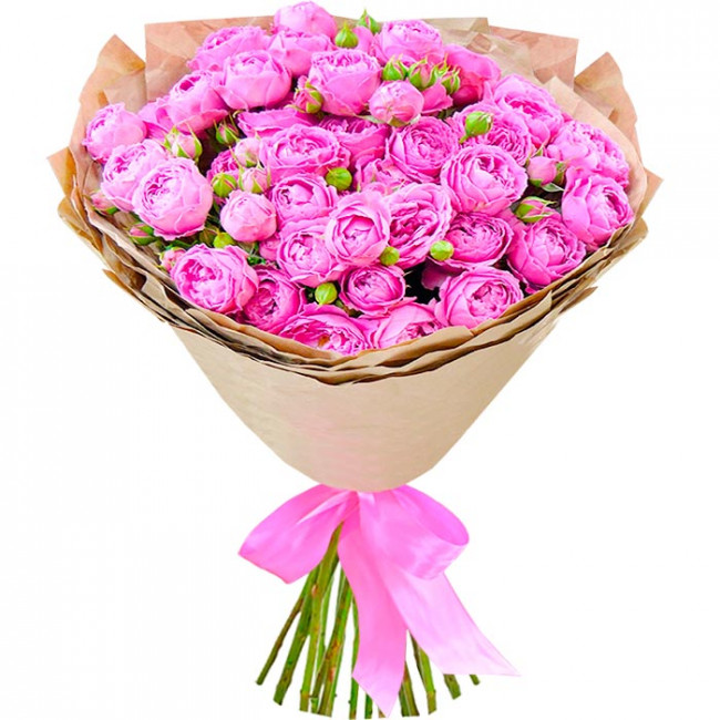 Букет цветов "Букет из кустовых пионовидных роз" Букет цветов "Букет из кустовых пионовидных роз"